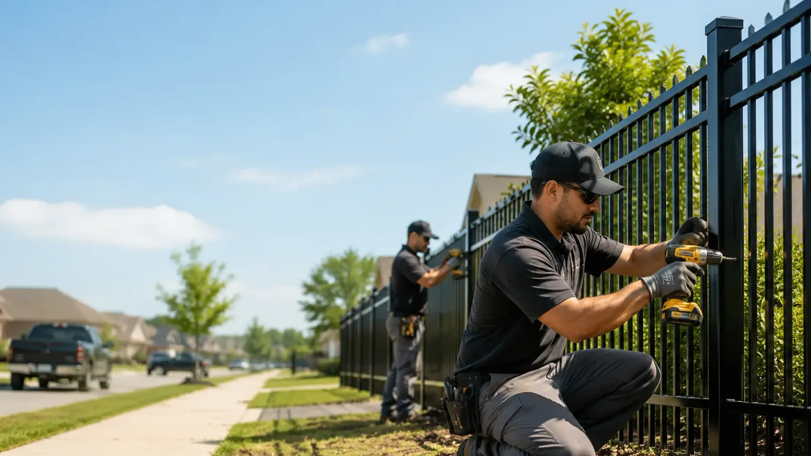 Metal Fence Installation in Livermore, KY